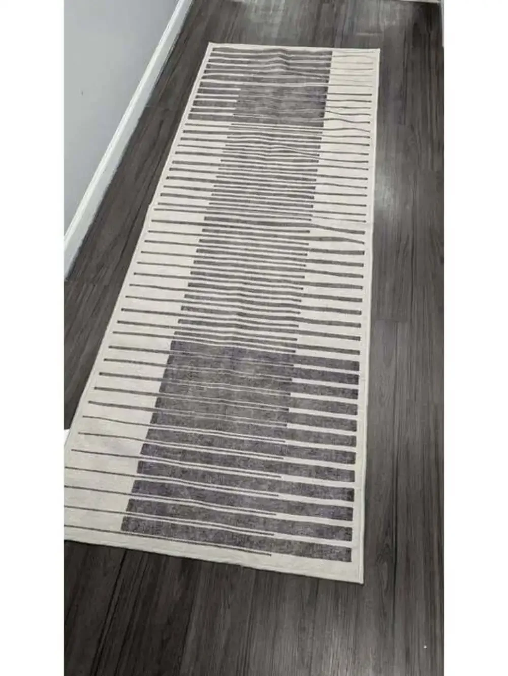 NEW Ruggable Geometric Line Runner Rug